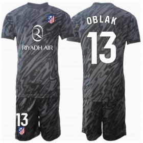 Atletico Madrid Jan Oblak #13 Målvakt Hemmakläder Barn 2024-25 Kortärmad (+ Korta byxor)